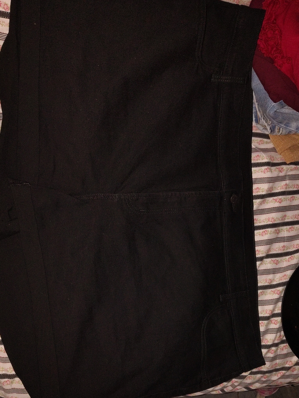 Old Navy Black High-Rise Mini Skirt